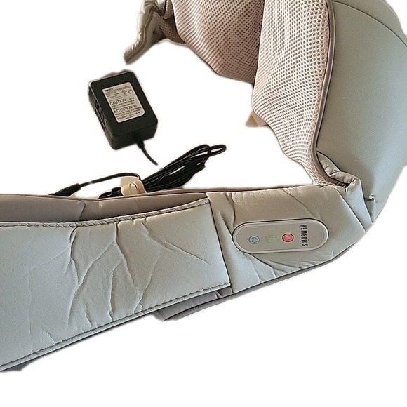 HoMedics NMS-620H Quad-Action Shiatsu Massager for Neck & Shoulders w/Heat Works - Picture 3 of 5